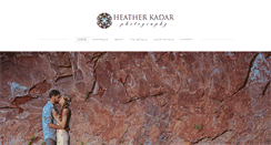 Desktop Screenshot of heatherkadar.com